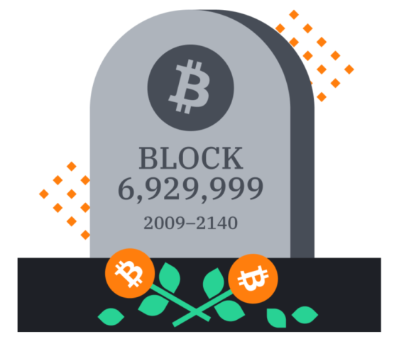 Последняя награда за блок в сети Биткоин произойдет на блоке номер 6 929 999